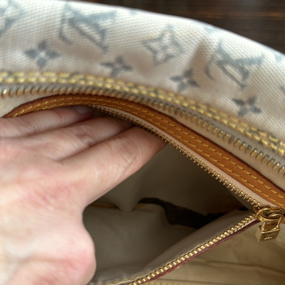 LOUIS VUITTON Mini Monogram Marie Blue vintage - Picture 7 of 16